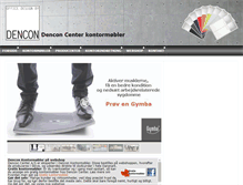 Tablet Screenshot of denconcenter.dk